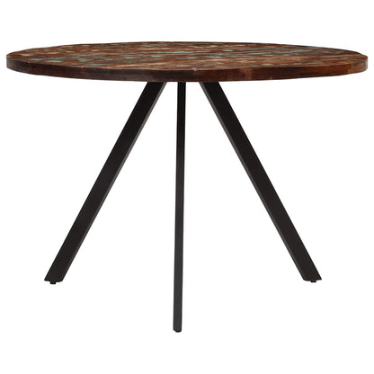 vidaXL Dining Table 110x75 cm Solid Wood Reclaimed