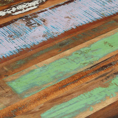 vidaXL Coffee Table 80x80x40 cm Solid Reclaimed Wood