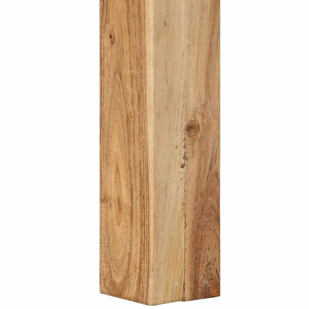 vidaXL Coffee Table 80x80x40 cm Solid Acacia Wood