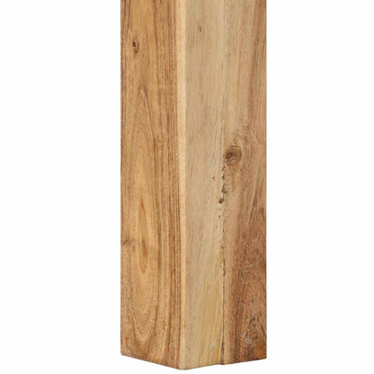 vidaXL Coffee Table 80x80x40 cm Solid Acacia Wood