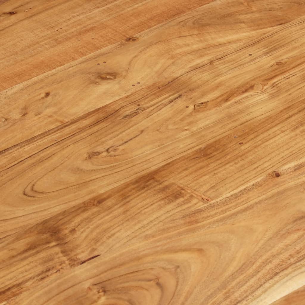 vidaXL Coffee Table 80x80x40 cm Solid Acacia Wood