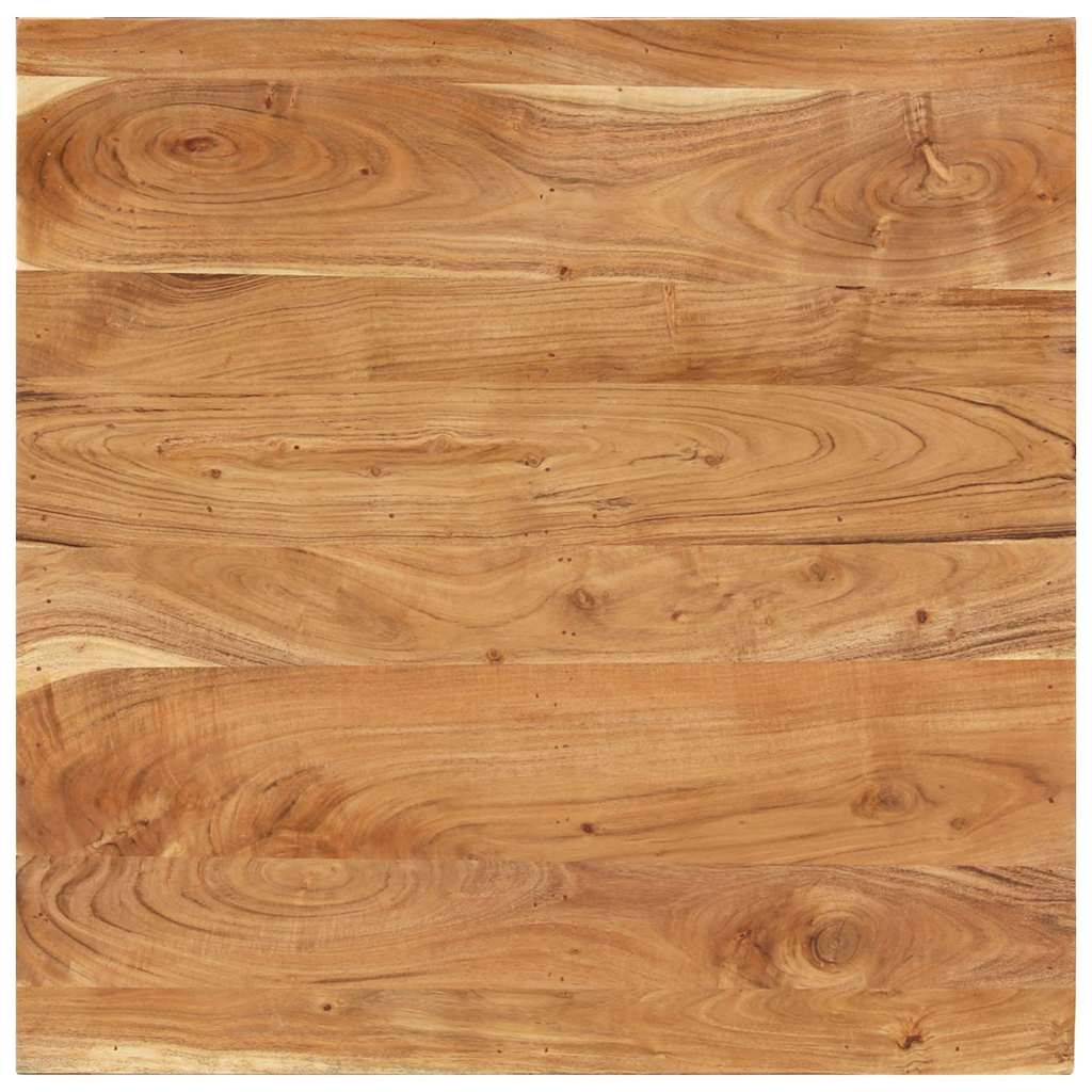 vidaXL Coffee Table 80x80x40 cm Solid Acacia Wood