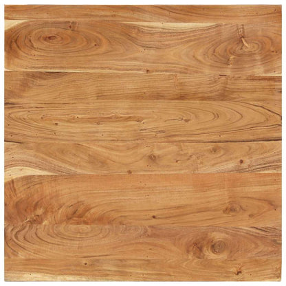 vidaXL Coffee Table 80x80x40 cm Solid Acacia Wood