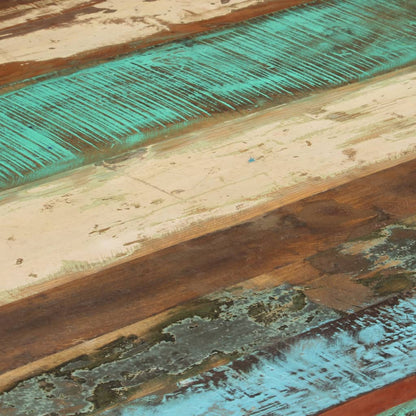 vidaXL Dining Table 82x80x76 cm Solid Reclaimed Wood