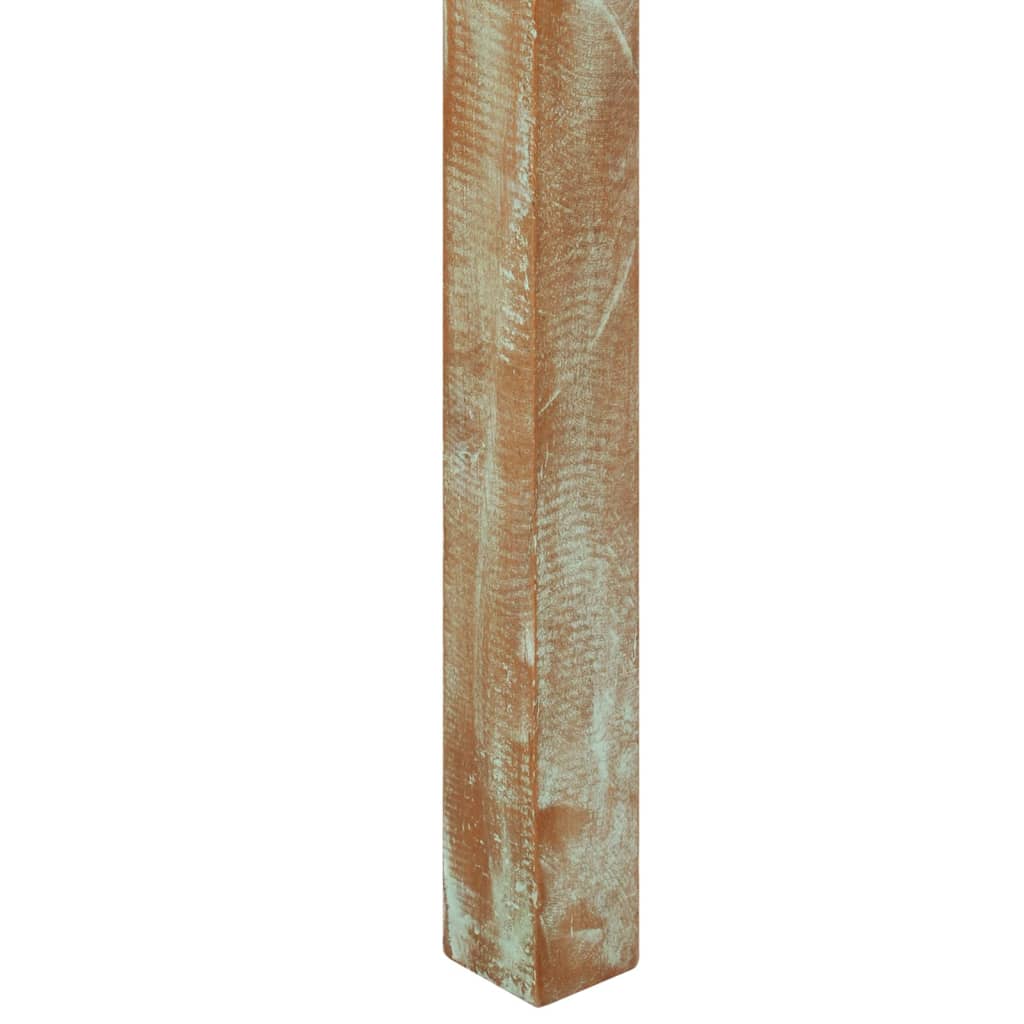 vidaXL Dining Table 82x80x76 cm Solid Reclaimed Wood