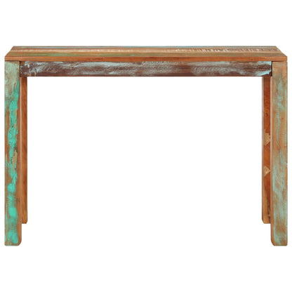 vidaXL Console Table 110x35x76 cm Solid Reclaimed Wood