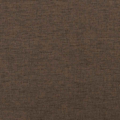 vidaXL Recliner Chair Brown Fabric