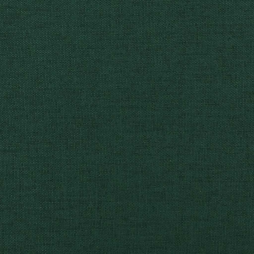 vidaXL Recliner Chair Dark Green Fabric