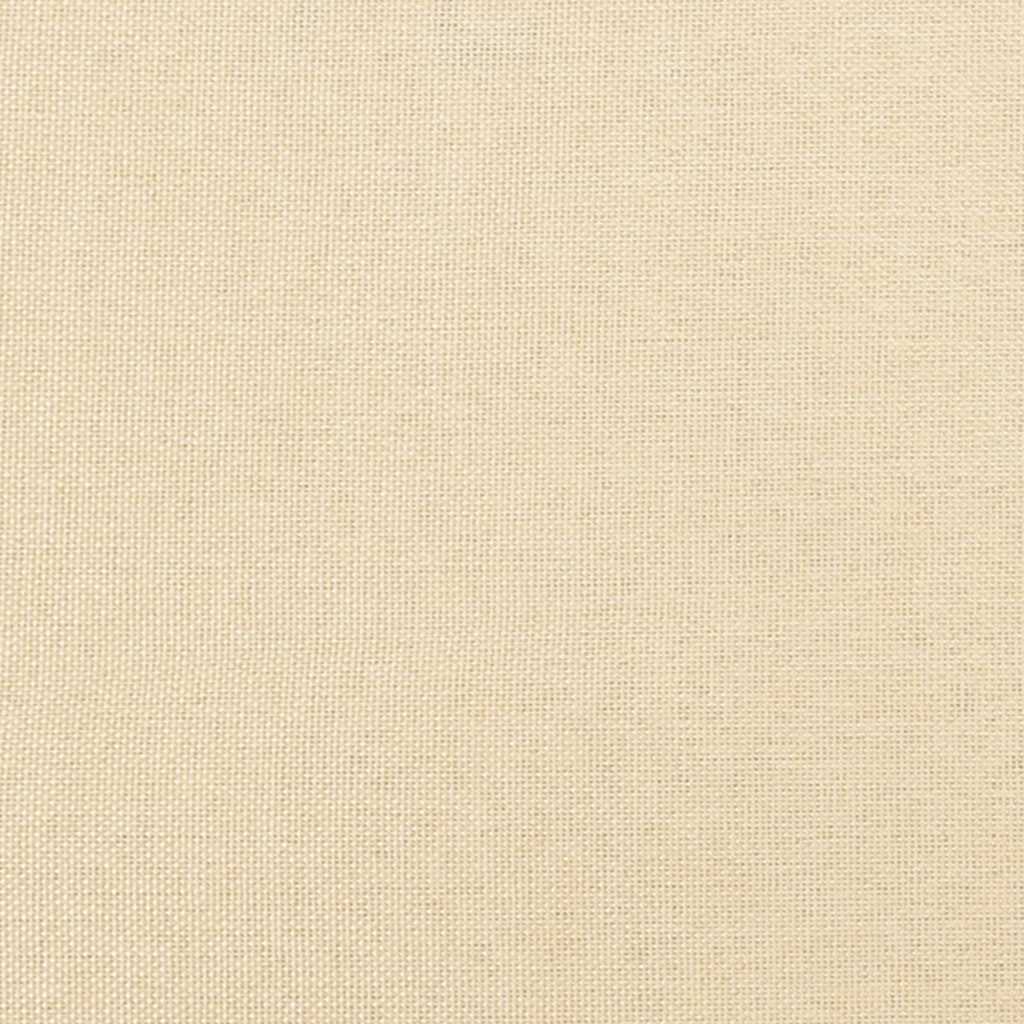 vidaXL Recliner Chair Cream Fabric