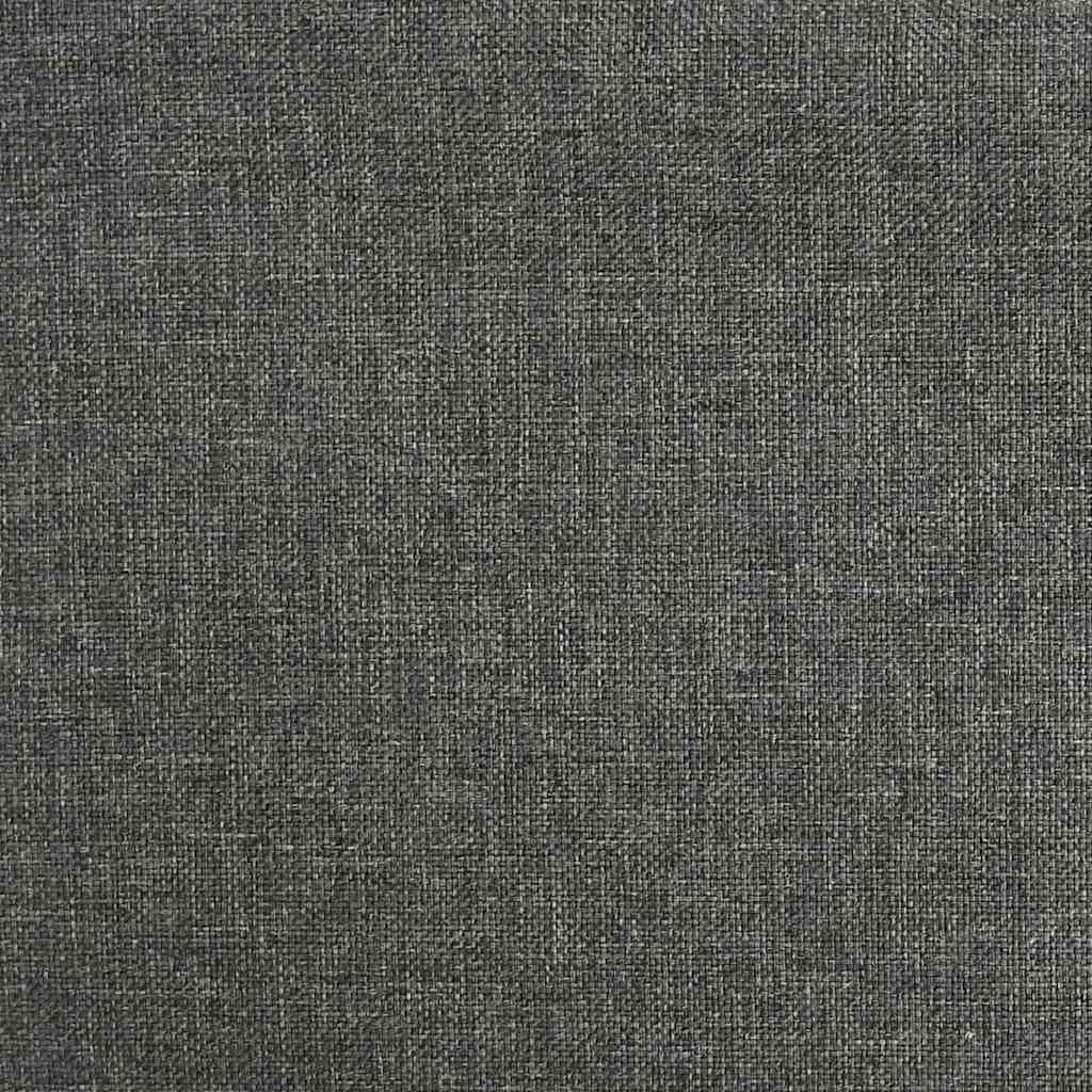 vidaXL Recliner Chair Dark Grey Fabric