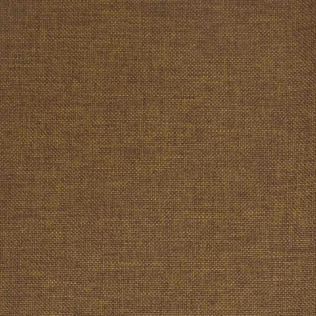 vidaXL Recliner Chair Brown Fabric