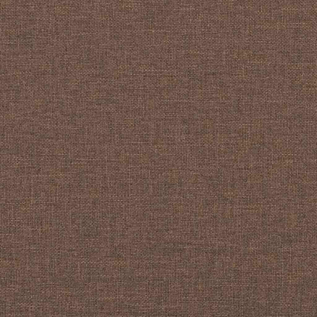 vidaXL Recliner Chair Brown Fabric