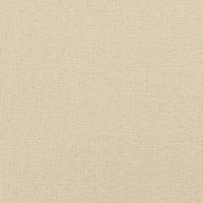 vidaXL Recliner Chair Cream Fabric