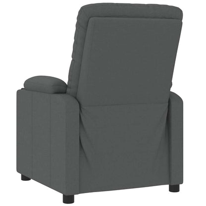 vidaXL Massage Chair Dark Grey Fabric