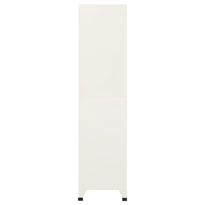 vidaXL Locker Cabinet Grey and Blue 90x45x180 cm Steel