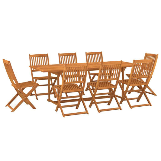 vidaXL Dining Set | Brown | Solid Acacia wood | Large | Dining Set | Rectangular