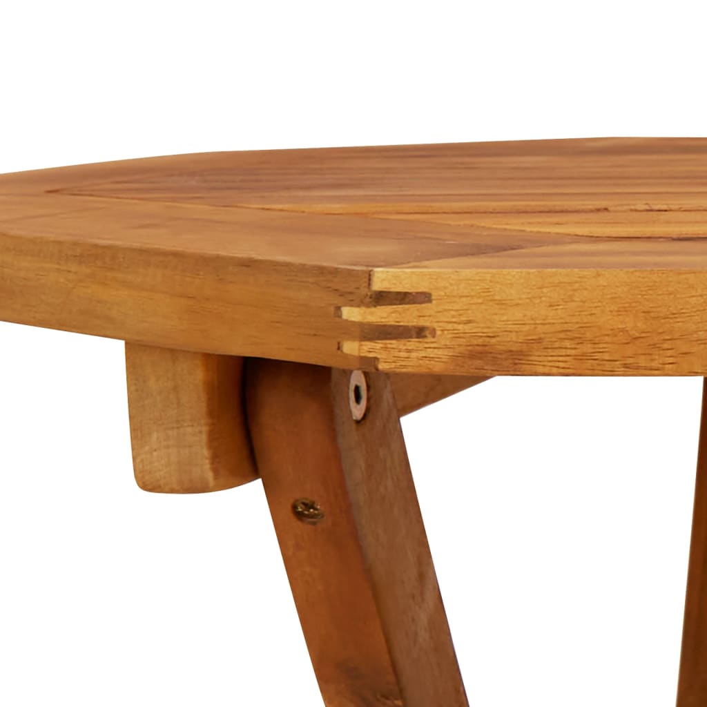 vidaXL 5 Piece Garden Dining Set Solid Acacia Wood