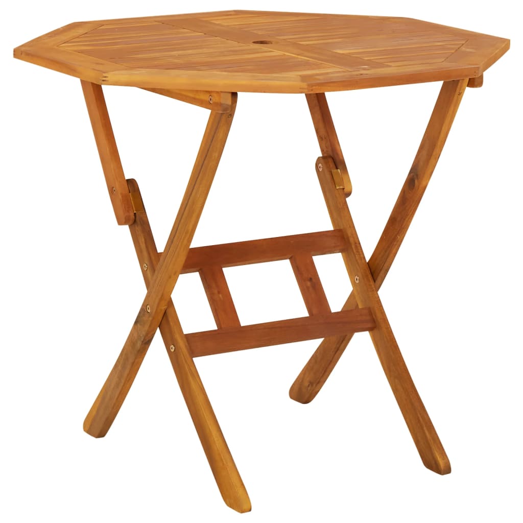 vidaXL 5 Piece Garden Dining Set Solid Acacia Wood