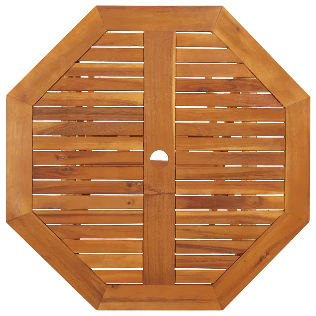 vidaXL 5 Piece Garden Dining Set Solid Acacia Wood