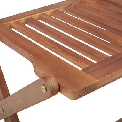 vidaXL Dining Set | Natural wood finish | Solid acacia wood | Medium