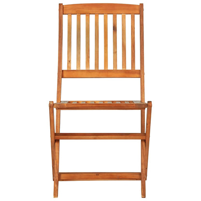 vidaXL 7 Piece Garden Dining Set Solid Wood Acacia