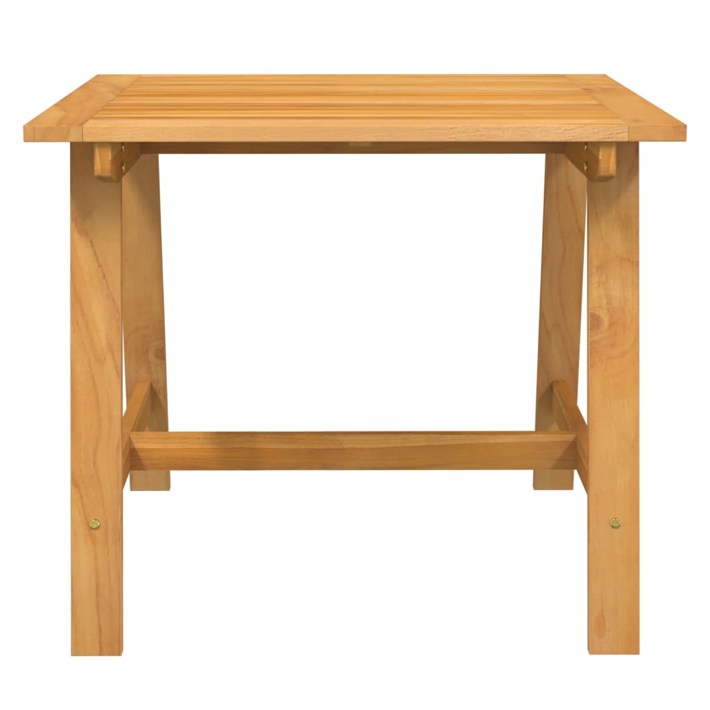 vidaXL Garden Dining Set | Acacia Brown | Solid Acacia wood, Poly rattan