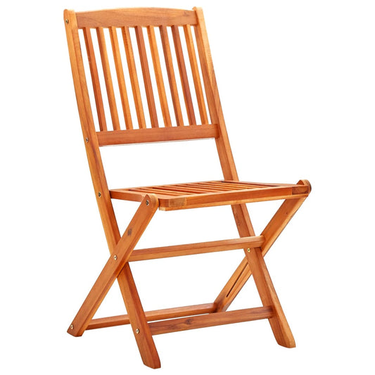 vidaXL Outdoor Dining Set | Wooden | Solid eucalyptus wood | Compact