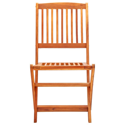 vidaXL Outdoor Dining Set | Wooden | Solid eucalyptus wood | Compact