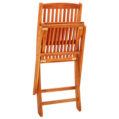 vidaXL Outdoor Dining Set | Wooden | Solid eucalyptus wood | Compact
