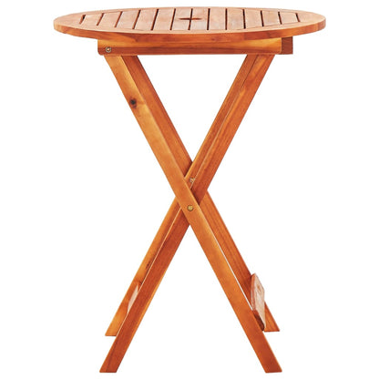 vidaXL Outdoor Dining Set | Wooden | Solid eucalyptus wood | Compact