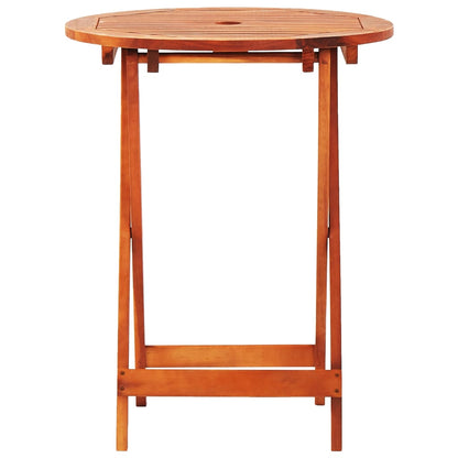 vidaXL Outdoor Dining Set | Wooden | Solid eucalyptus wood | Compact