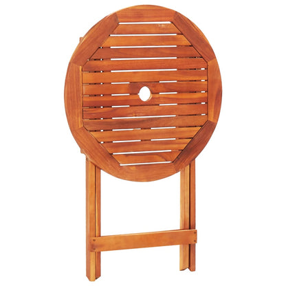 vidaXL Outdoor Dining Set | Wooden | Solid eucalyptus wood | Compact