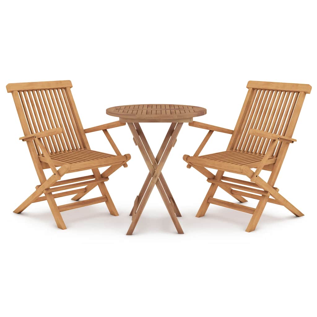 vidaXL Garden Dining Set | Natural Teak