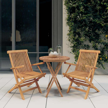 vidaXL Garden Dining Set | Natural Teak