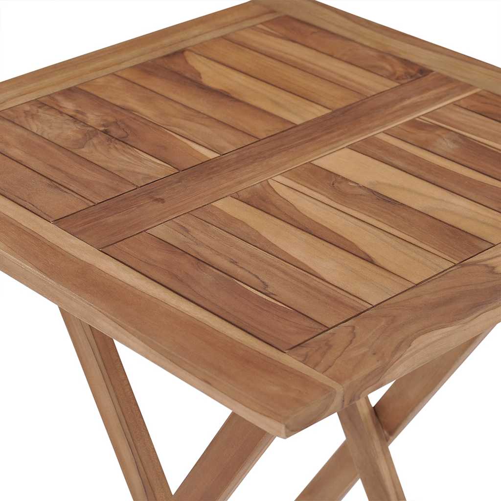 vidaXL Garden Dining Set | Teak | Smoothly sanded teak hardwood | Medium