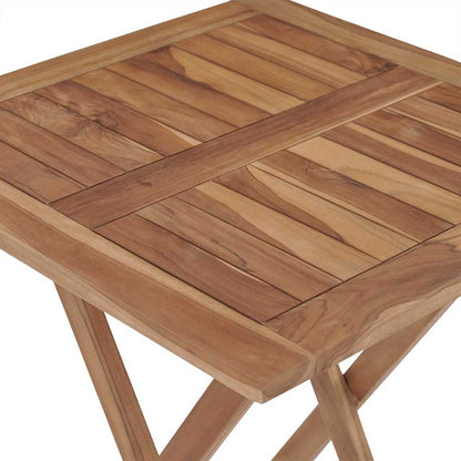 vidaXL Garden Dining Set | Teak | Smoothly sanded teak hardwood | Medium