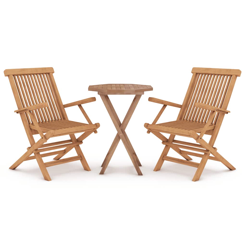 vidaXL Garden Dining Set | Natural Teak