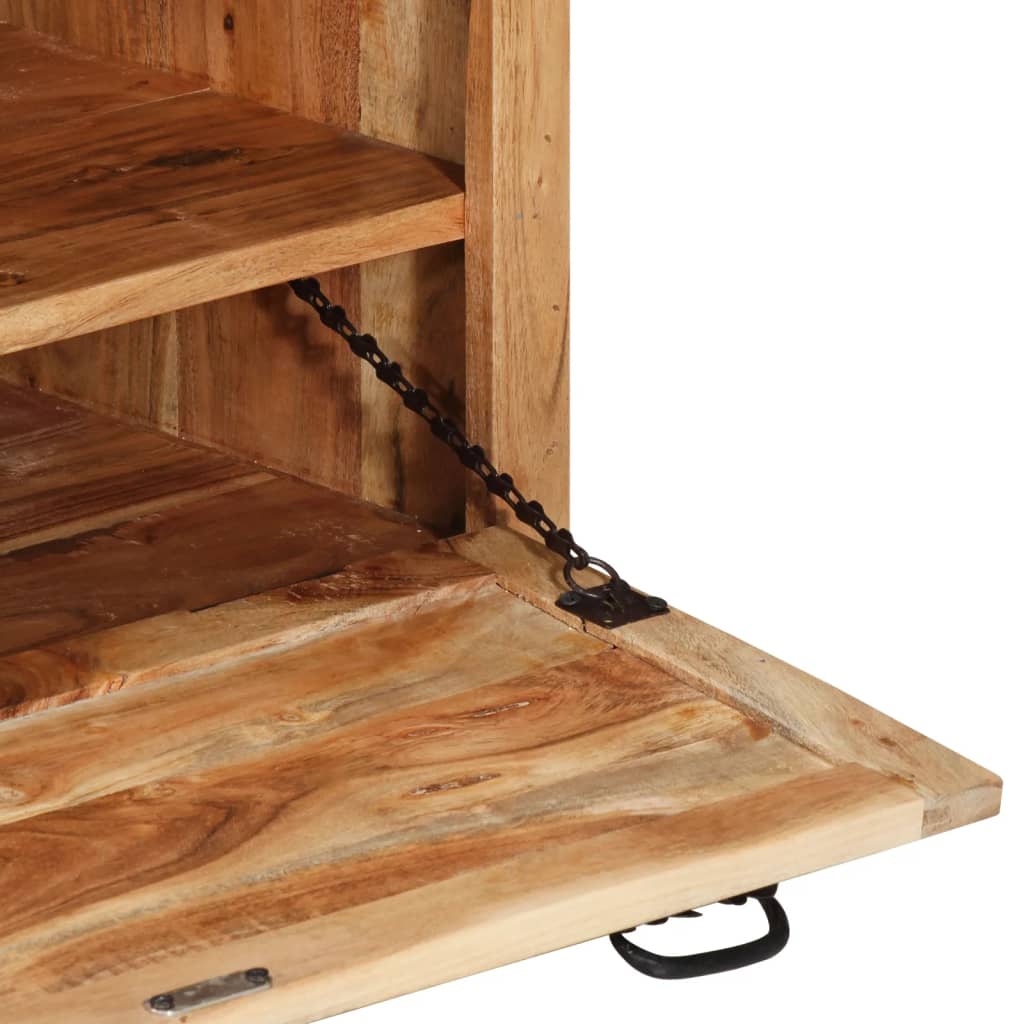 vidaXL Shoe Storage Bench 85x40x45 cm Solid Acacia Wood
