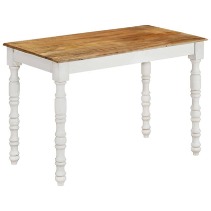337839 vidaXL Dining Table 110x60x76 cm Solid Wood Mango