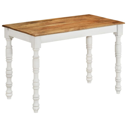 vidaXL Dining Table 110x60x76 cm Solid Wood Mango