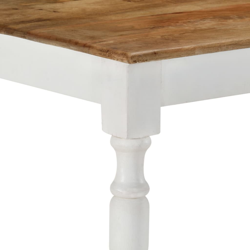 vidaXL Dining Table 110x60x76 cm Solid Wood Mango