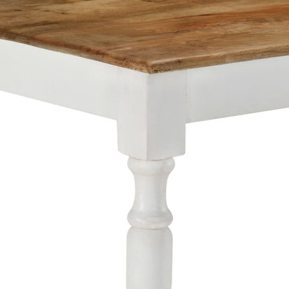 vidaXL Dining Table 110x60x76 cm Solid Wood Mango