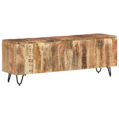 vidaXL TV Cabinet 110x30x40 cm Solid Wood Mango