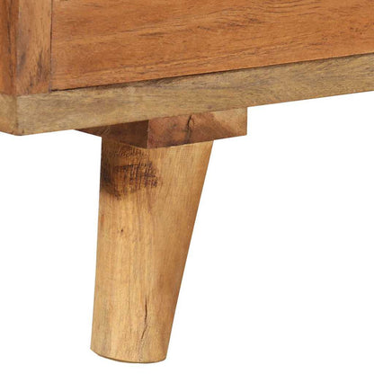 vidaXL TV Cabinet Solid Wood Acacia with Honey Finish 140x30x40 cm