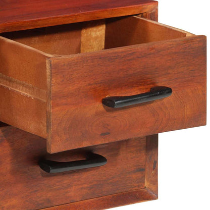 338430 vidaXL Sideboard 110x30x59 cm Solid Wood Mango