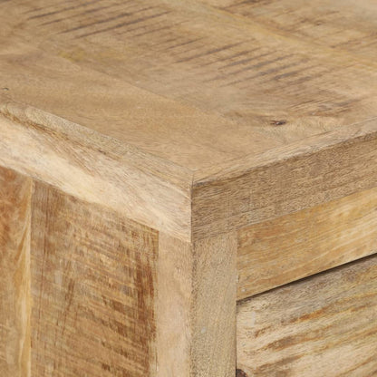 vidaXL Pedestal Desk Solid Wood Mango 140x50x77 cm