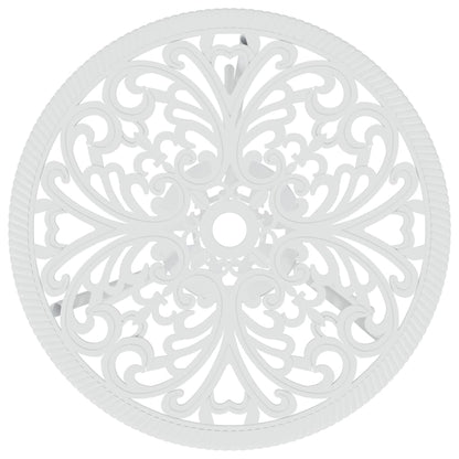 vidaXL Bistro Set | White | Cast aluminium | Small | Durable | Bistro Set