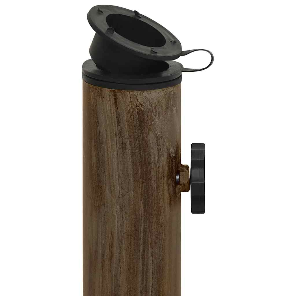 vidaXL Umbrella Base Bronze 44x44x31 cm Cast Iron