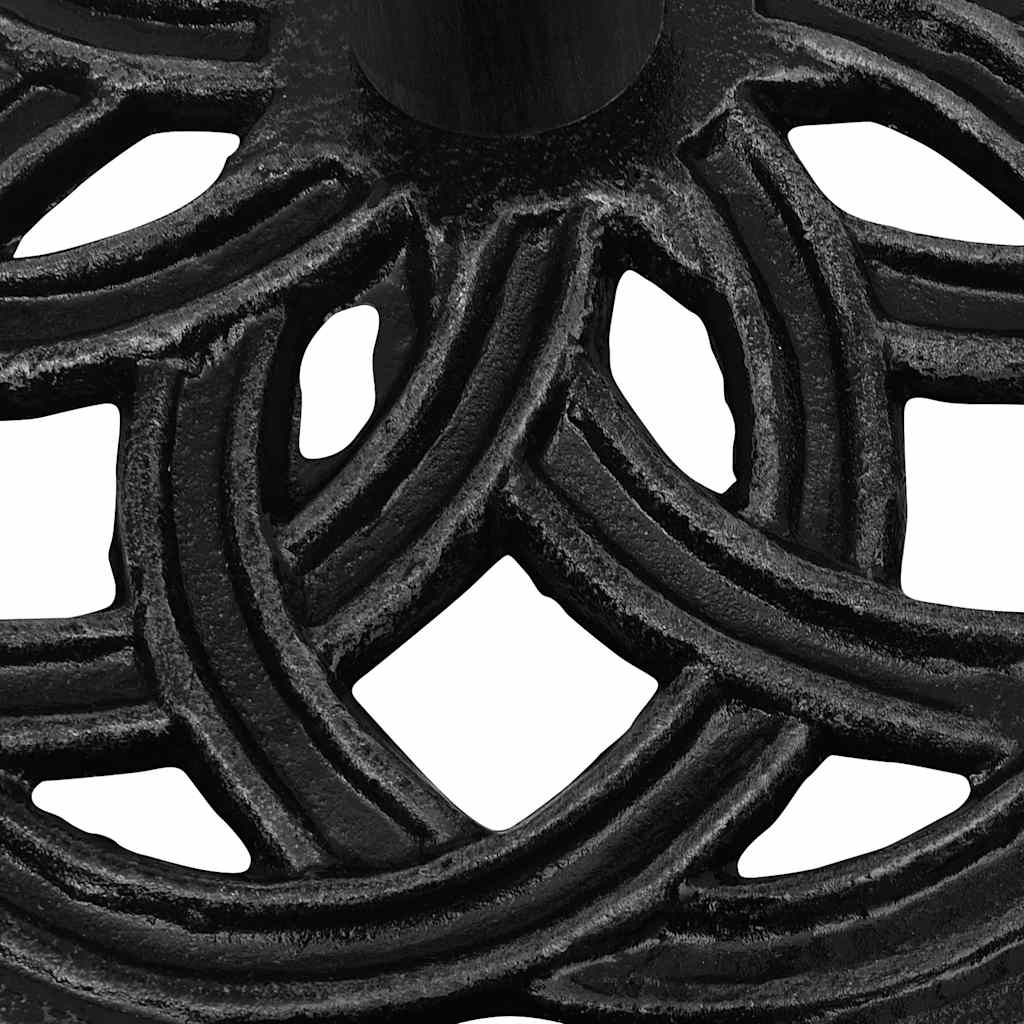 vidaXL Umbrella Base Black 44x44x31 cm Cast Iron