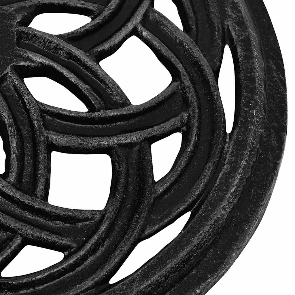 vidaXL Umbrella Base Black 44x44x31 cm Cast Iron